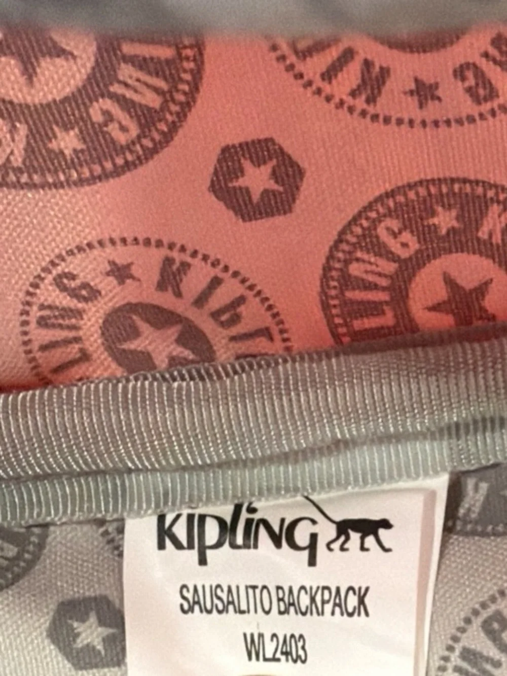 Kipling Sausalito Wheeled Rolling Backpack Carry On Convertible Bag Travel Pack